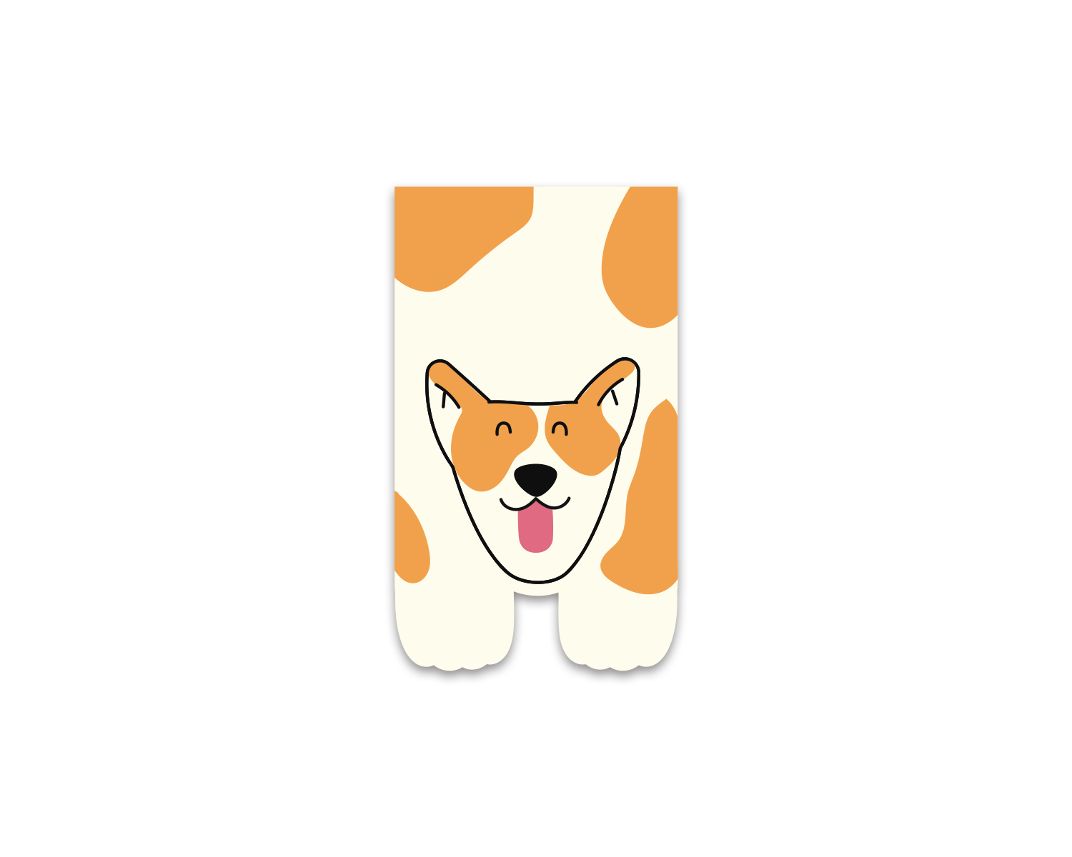 Dog magnetic bookmark Coverimage_371bafc6-d73f-45e7-813e-9b7e667920b4