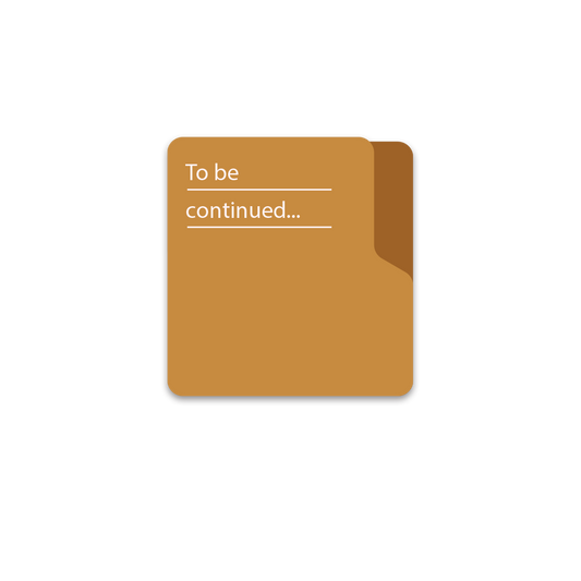 To be continued folder magnetic bookmark Coverimage_4aa2c3b3-f1cc-456f-bbb2-3495fc356d18