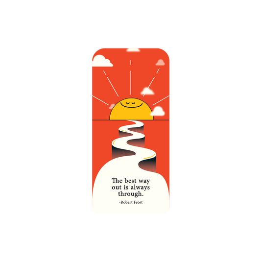 No Way out - Robert Frost bookmark - Magnetic Coverimage_5fd5f407-3f06-42c6-8582-6f0a809a77f6