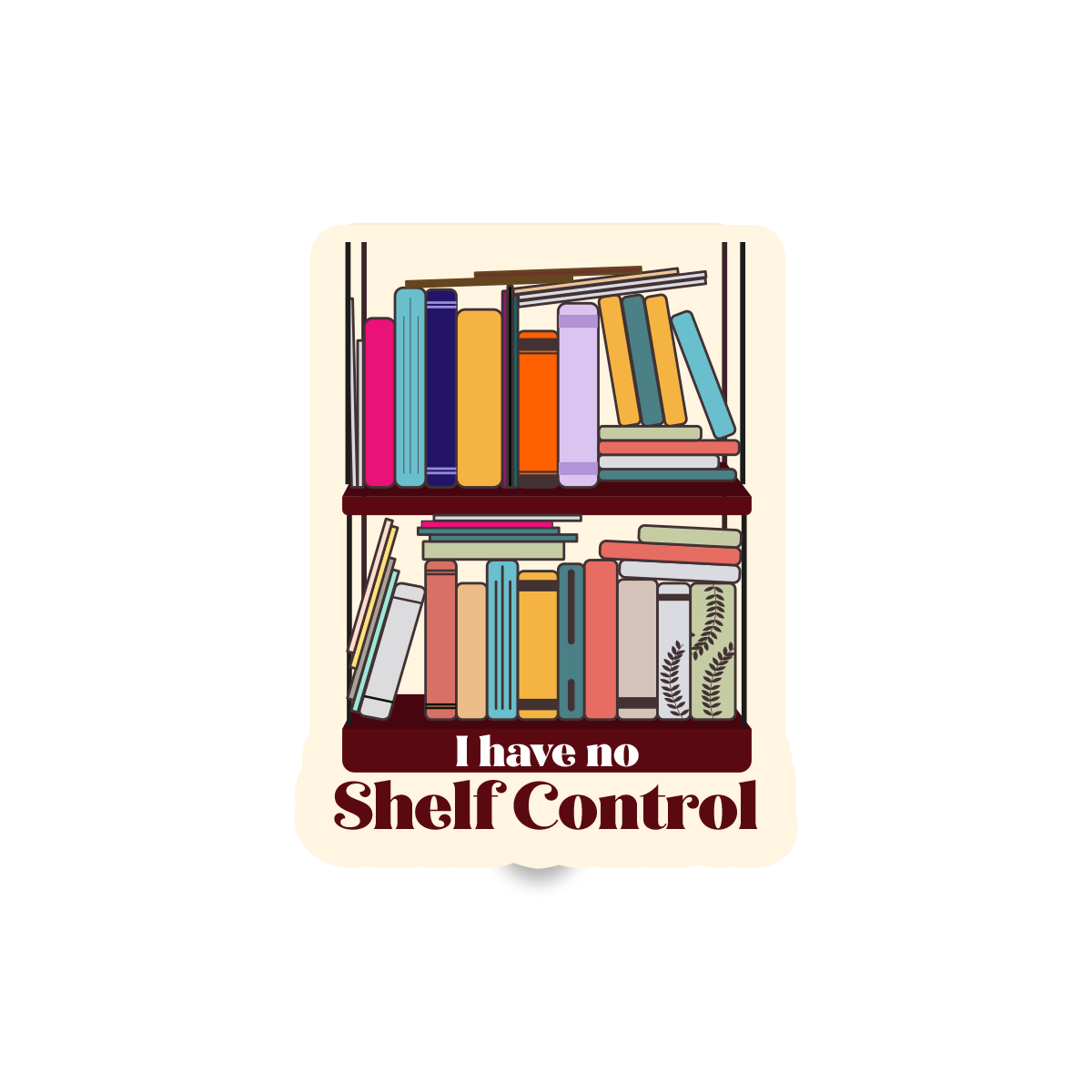 No Shelf Control bookmark - Magnetic Coverimage_5feadcb4-161f-47a2-a1e5-46aff90ee702