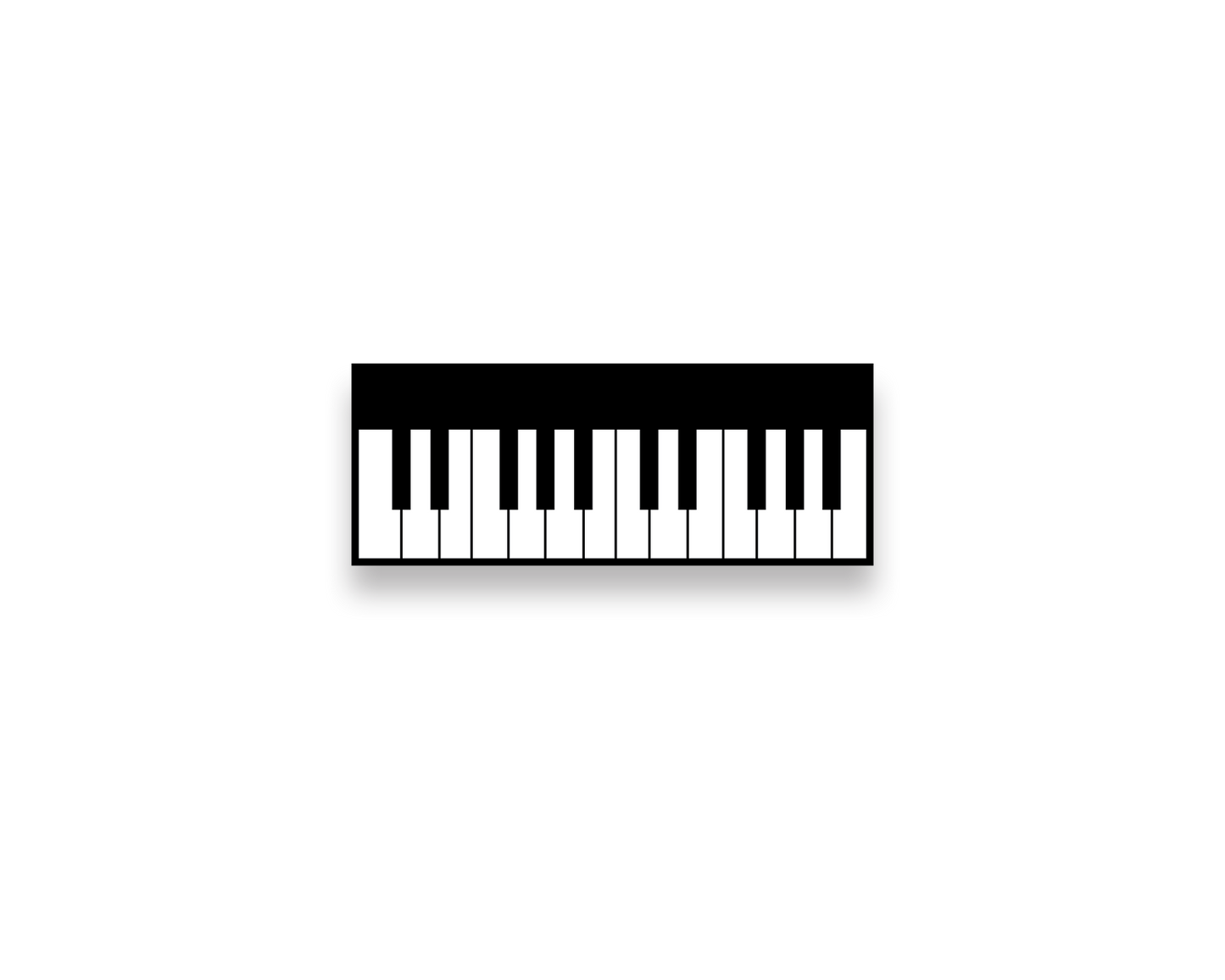 Keyboard (Piano) bookmark - Magnetic Coverimage_b6b3e202-6705-4708-9dca-0f209be4abb2