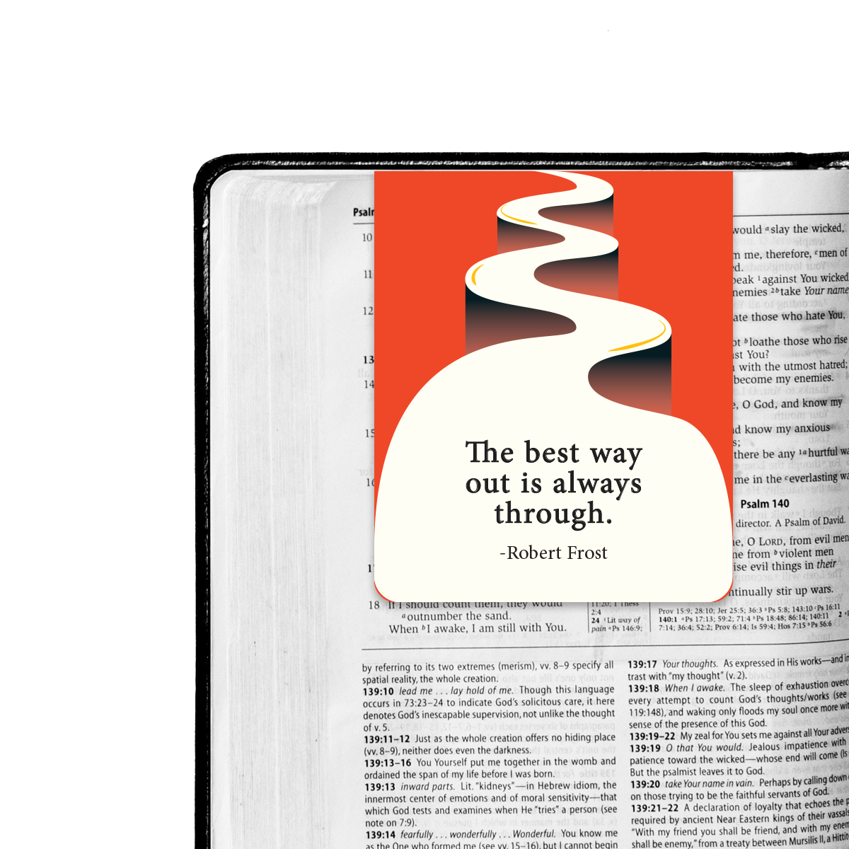 No Way out - Robert Frost bookmark - Magnetic Productimage_ac497e78-5287-440f-a603-e88a69801165
