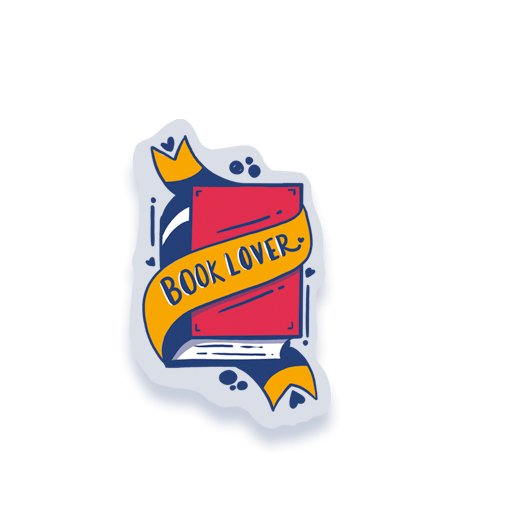 Book LoverLaptop sticker book-loverlaptop-sticker-781654