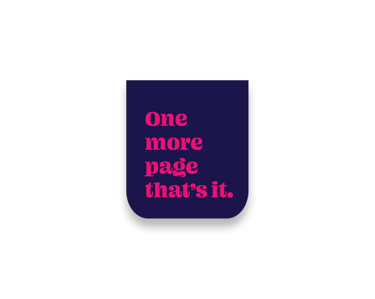 One more page magnetic bookmark Coverimage_54357e8f-e298-4b4b-885a-0a12a6dc3721
