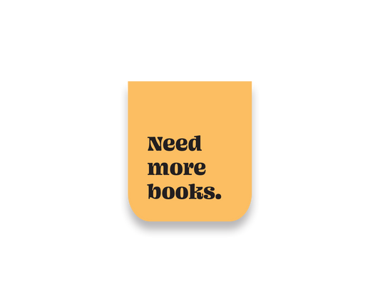Need more books magnetic bookmark Coverimage_730e9d6b-2401-4b55-9168-0200b9b610a7