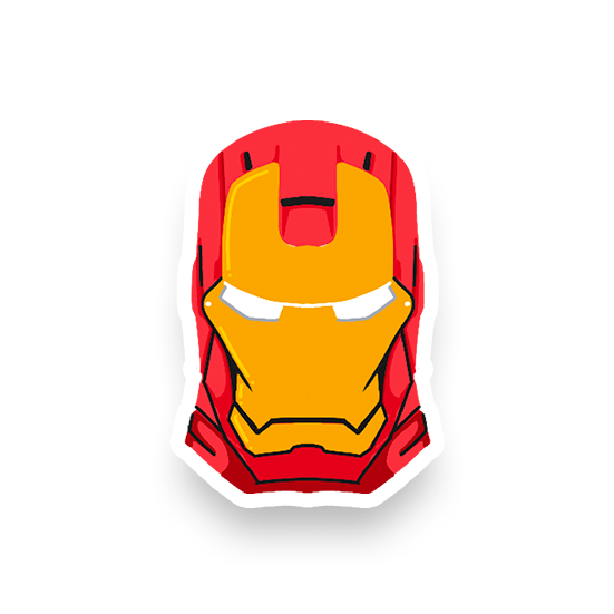 Iron-Man Bookmark - Slide-in Ironman