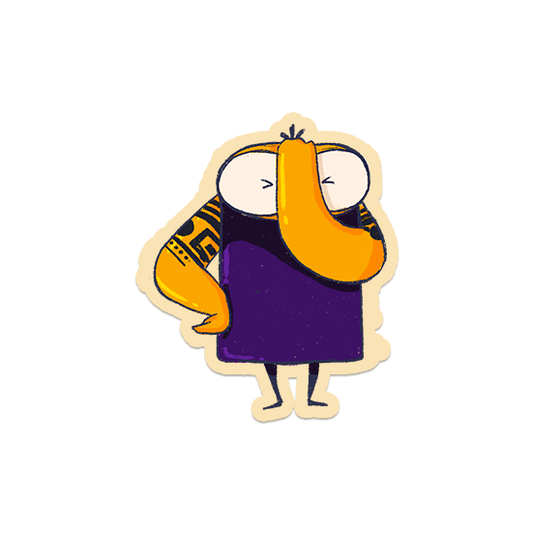 Oh No! Owly Laptop sticker Owl-Ohno_0a0feeaf-7f64-4d89-a61f-a540ea780dcf