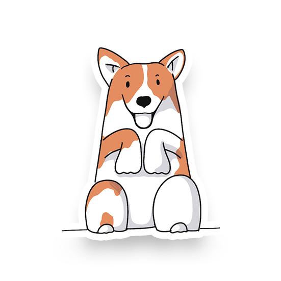 Puppy Bookmark - Slide-in Puppy