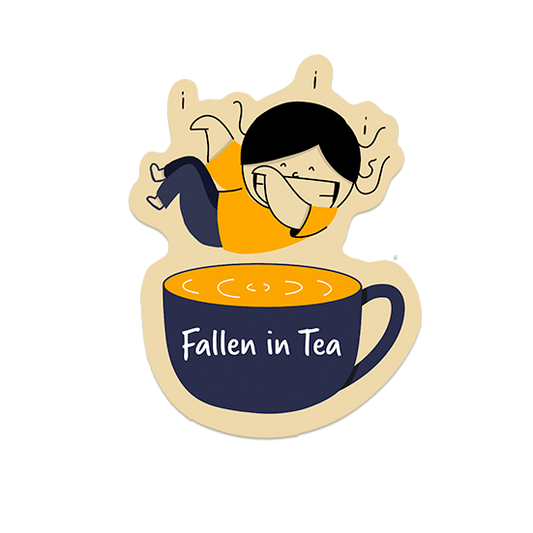 Fallen in tea! Laptop sticker Tea-FalleninTea_a1703437-e7b7-4b5a-984a-51fd82d9232d