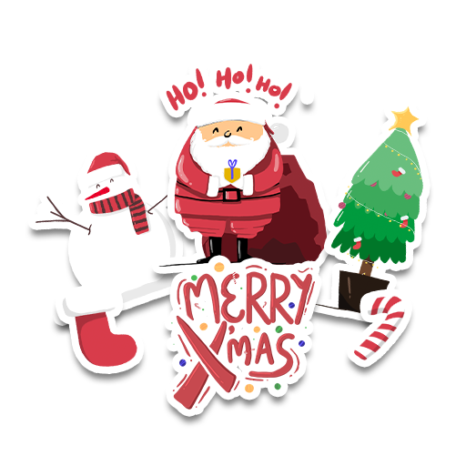 Christmas sticker pack