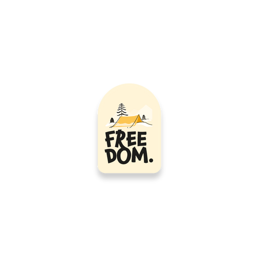 Freedom laptop sticker stickers_freedom