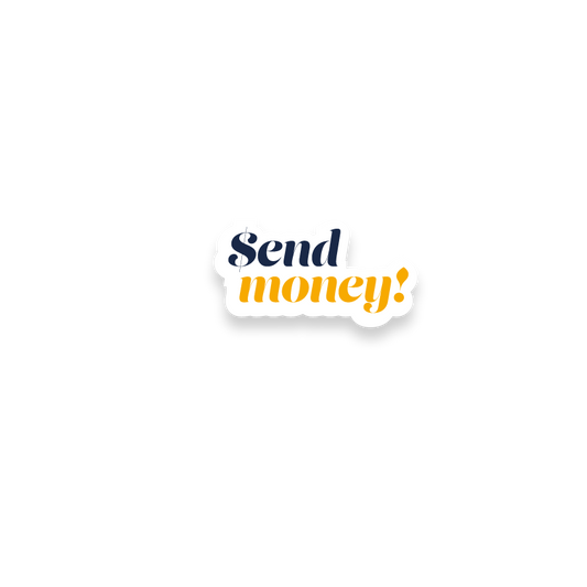 Send money sticker