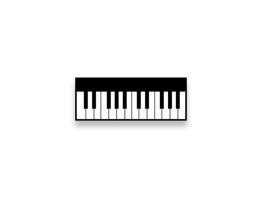 Keyboard (Piano) bookmark - Magnetic