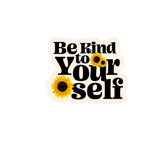 Be kind to yourself laptop sticker be-kind-to-yourself-laptop-sticker-421028