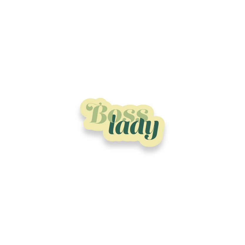 Boss lady laptop sticker boss-lady-laptop-sticker-889754