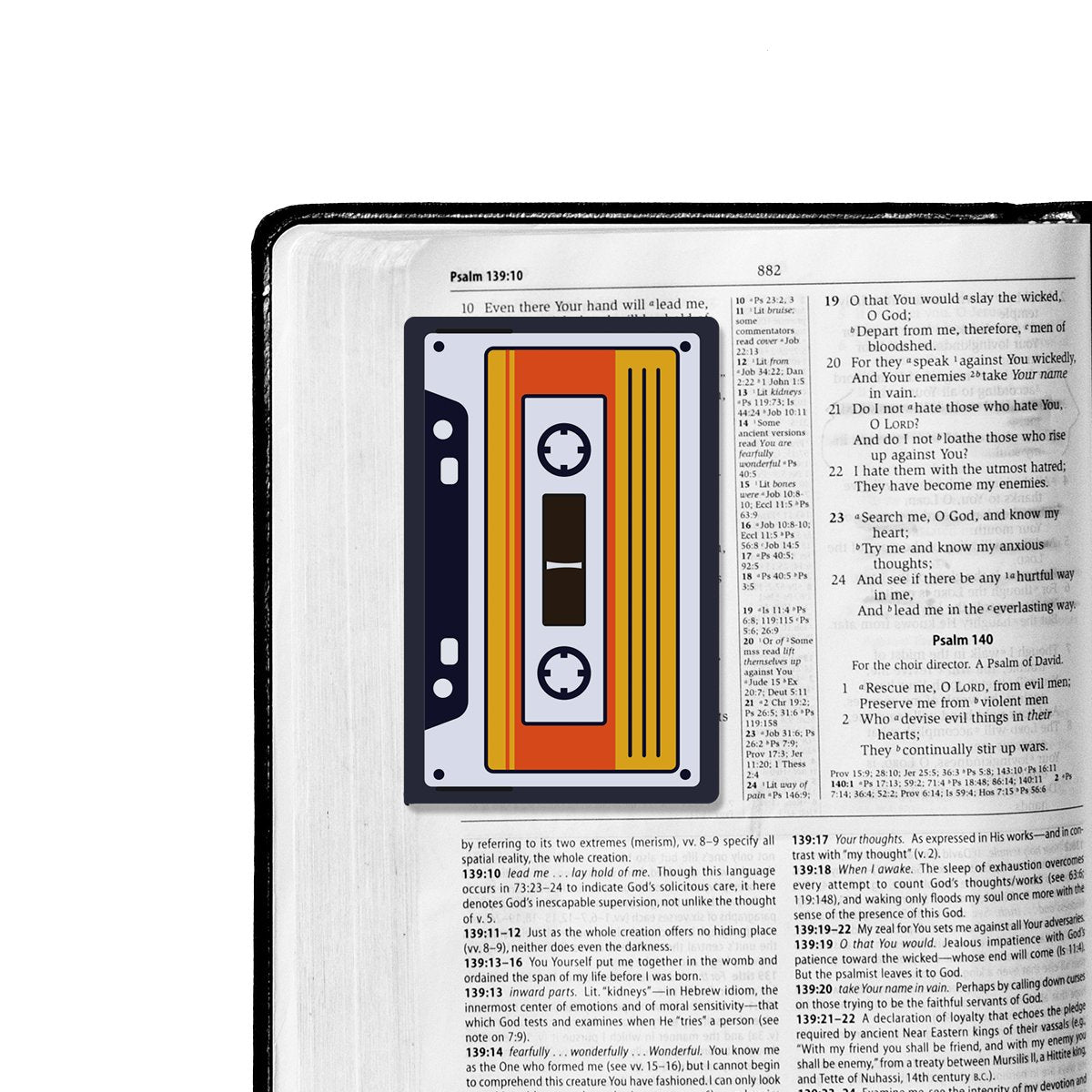 Cassette bookmark - Magnetic - The Gareeb Store