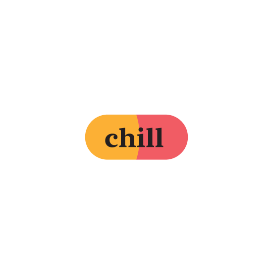 Chill Pill Acrylic pin - The Gareeb Store