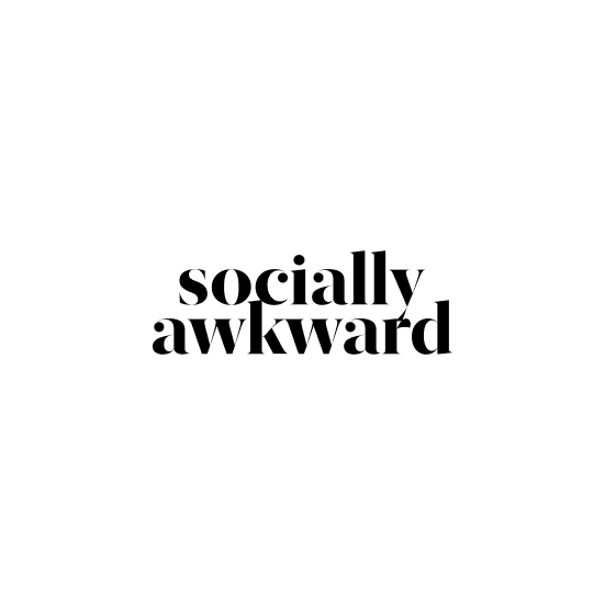 Socially awkward Acrylic pin